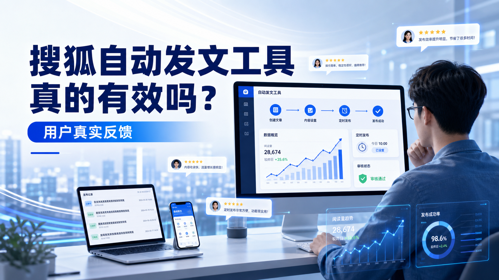 搜狐自动发文工具真的有效吗？石家庄用户的真实反馈